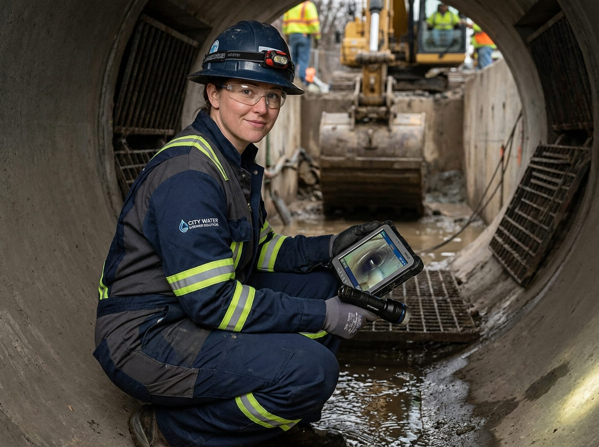 Sewer Line Inspection & Replacement in Lupton City